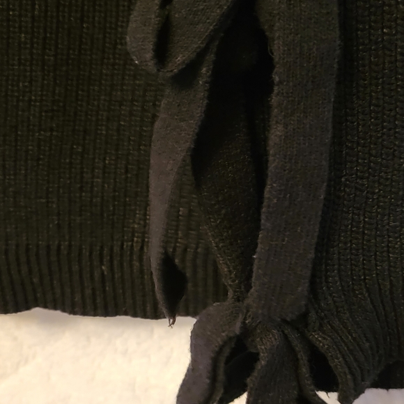 Knit tank Top with side Ties - Picture 2 of 5